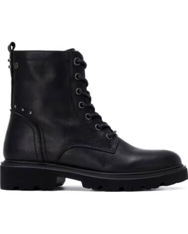 STIVALETTI CARMELA 164337 IN PELLE NERA NEGRO