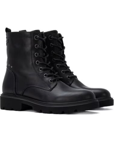STIVALETTI CARMELA 164337 IN PELLE NERA NEGRO