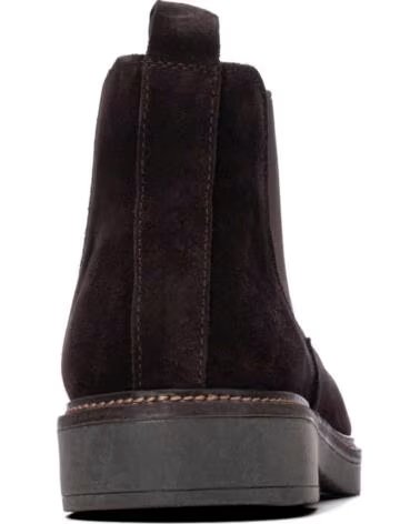 CARMELA 164348 BOTINES CHELSEA DE ANTE PARA MUJER MARRON