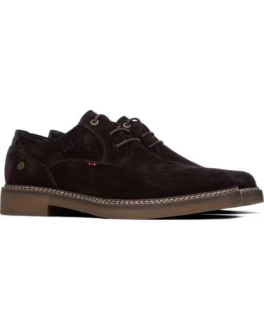 ZAPATOS CASUALES DE PIEL PARA MUJER CARMELA 164347 MARRON