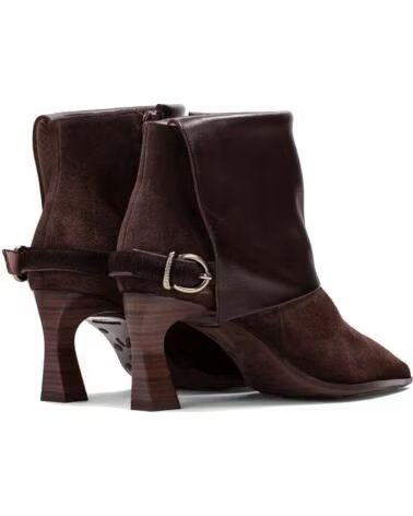 HISPANITAS BOTTINES POUR FEMME HI265070 VELOUR ESPRESSOC002
