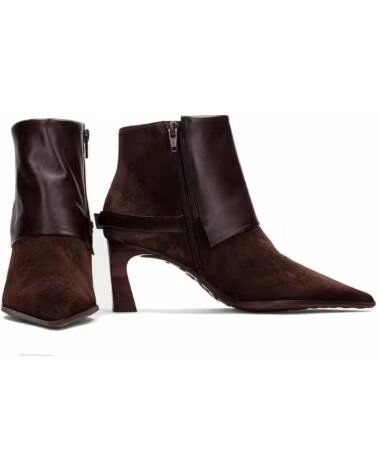 HISPANITAS BOTTINES POUR FEMME HI265070 VELOUR ESPRESSOC002