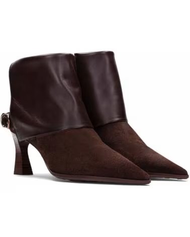 HISPANITAS BOTTINES POUR FEMME HI265070 VELOUR ESPRESSOC002