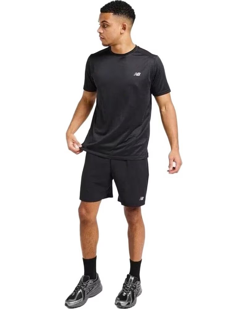 NEW BALANCE SHORT SPORT ESSENTIAL MS41230 HOMME NEGRO