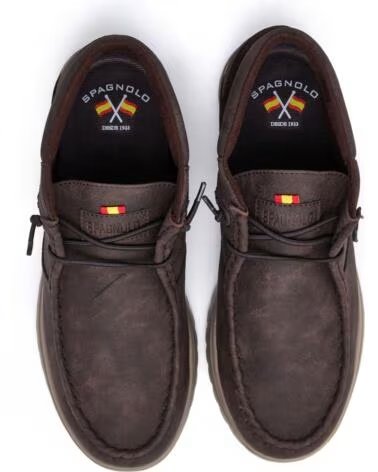 STIVALETTI CASUAL DA UOMO SPAGNOLO 40085-023 MARRON