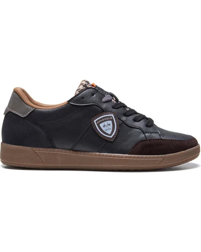 ZAPATILLAS SPAGNOLO 40115-026 NEGRO