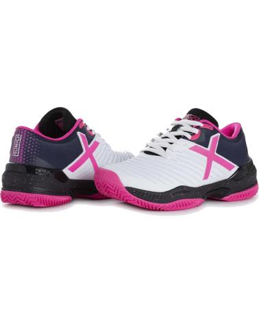 Scarpe sport per Donna MUNICH ZAPATILLA PADX 25 BLANCO FUCSIA