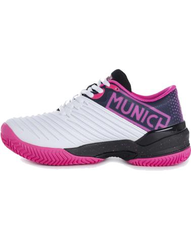 Scarpe sport per Donna MUNICH ZAPATILLA PADX 25 BLANCO FUCSIA
