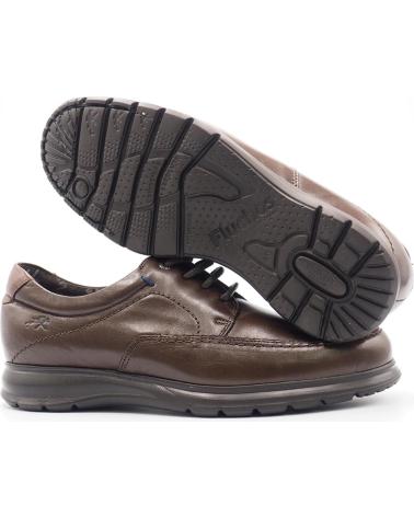 Boots für Herren FLUCHOS ZETA F0602 ZAPATOS DE CORDONES DE PIEL PARA HOMBRE NUEZ