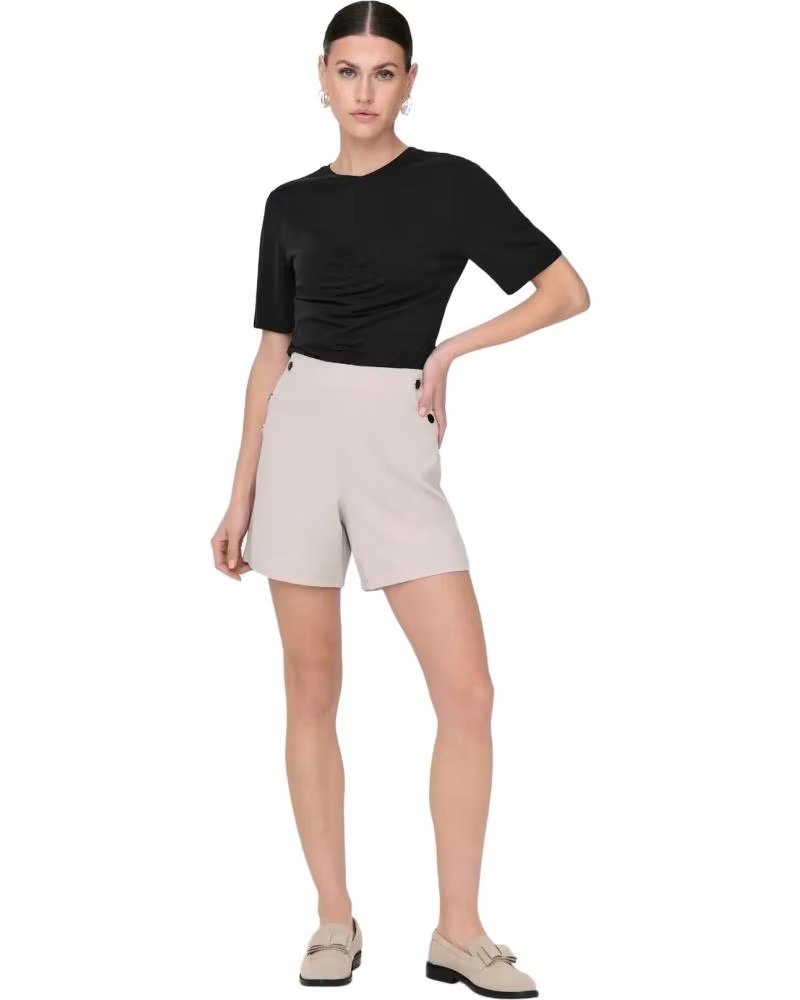ONLY T-SHIRT A MANICA CORTA 15346602-BLACK NEGRO