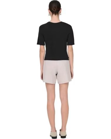 ONLY T-SHIRT A MANICA CORTA 15346602-BLACK NEGRO