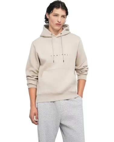 JACK AND JONES FELPA CON CAPPUCCIO 077-52592877044051 BEIGE CHIARO BEIG CLARO