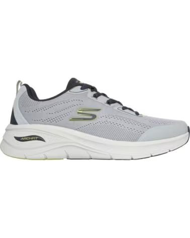 SKECHERS ZAPATILLAS HOMBRE GRIS ARCH FIT