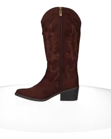 MTNG Botas de Tacon Mujer Mustang 55973 Moka MARRóN