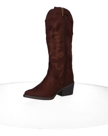 MTNG Botas de Tacon Mujer Mustang 55973 Moka MARRóN