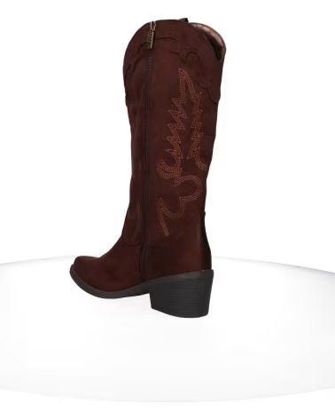 MTNG Botas de Tacon Mujer Mustang 55973 Moka MARRóN