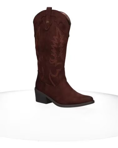 MTNG Botas de Tacon Mujer Mustang 55973 Moka MARRóN