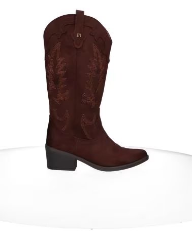 MTNG Botas de Tacon Mujer Mustang 55973 Moka MARRóN