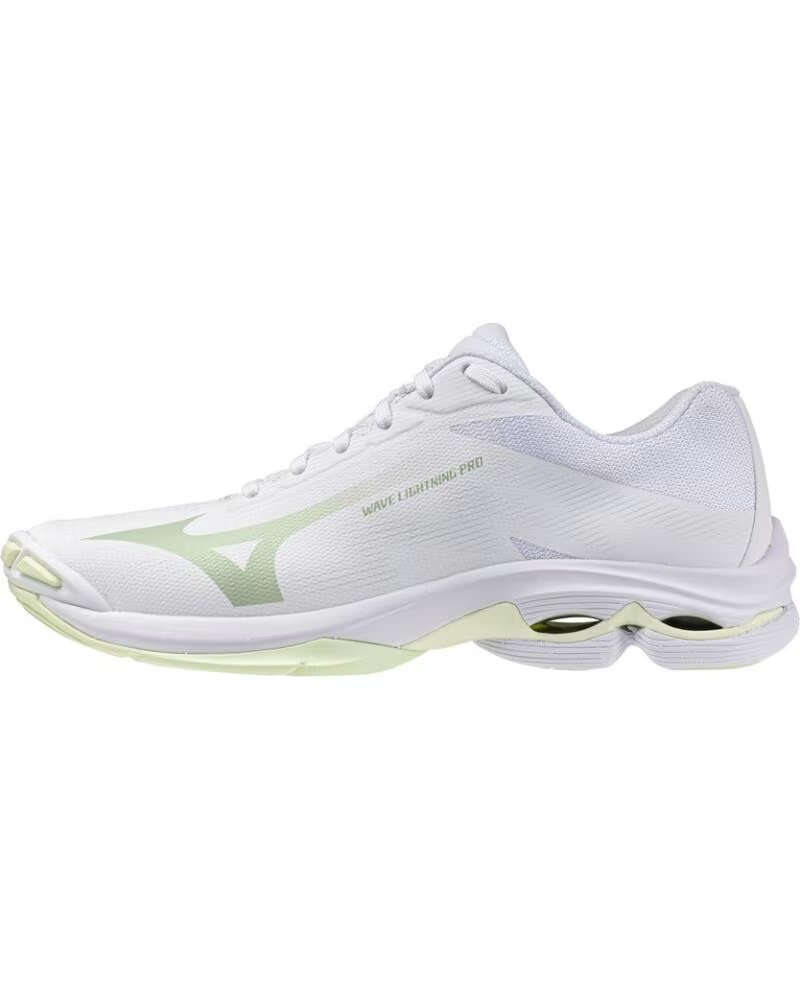 MIZUNO WAVE LIGHTNING PRO HANDBALL- UND VOLLEYBALLSCHUHE BLANCO
