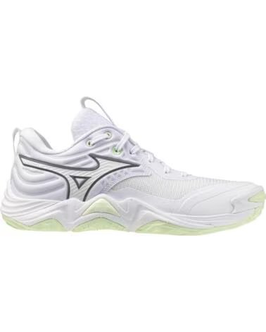 MIZUNO WAVE MOMENTUM ELITE HANDBALL- UND VOLLEYBALLSCHUHE BLANCO