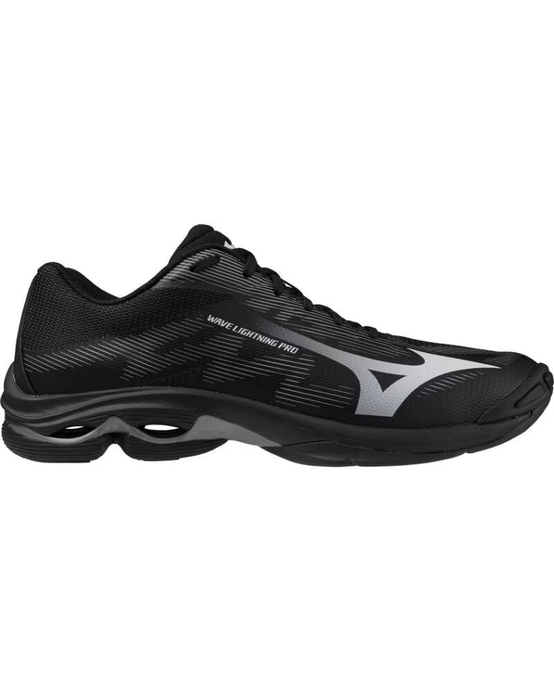 WAVE LIGHTNING PRO SCHUHE FÜR HANDBALL UND VOLLEYBALL NEGRO