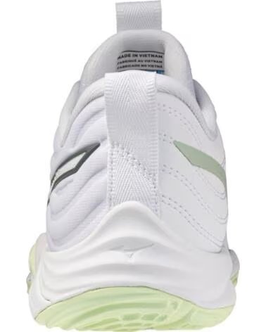 MIZUNO WAVE MOMENTUM ELITE HANDBALL- UND VOLLEYBALLSCHUHE BLANCO