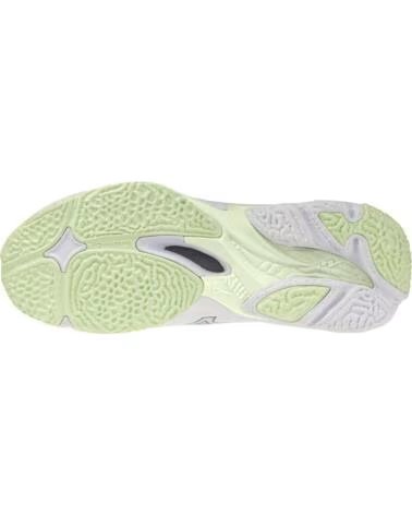 MIZUNO WAVE LIGHTNING ELITE HANDBALL- UND VOLLEYBALLSCHUHE IN WEISS BLANCO