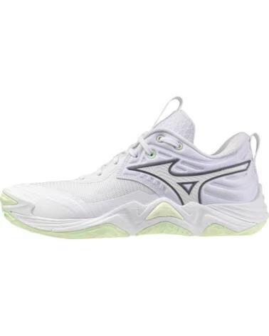 MIZUNO WAVE MOMENTUM ELITE HANDBALL- UND VOLLEYBALLSCHUHE BLANCO