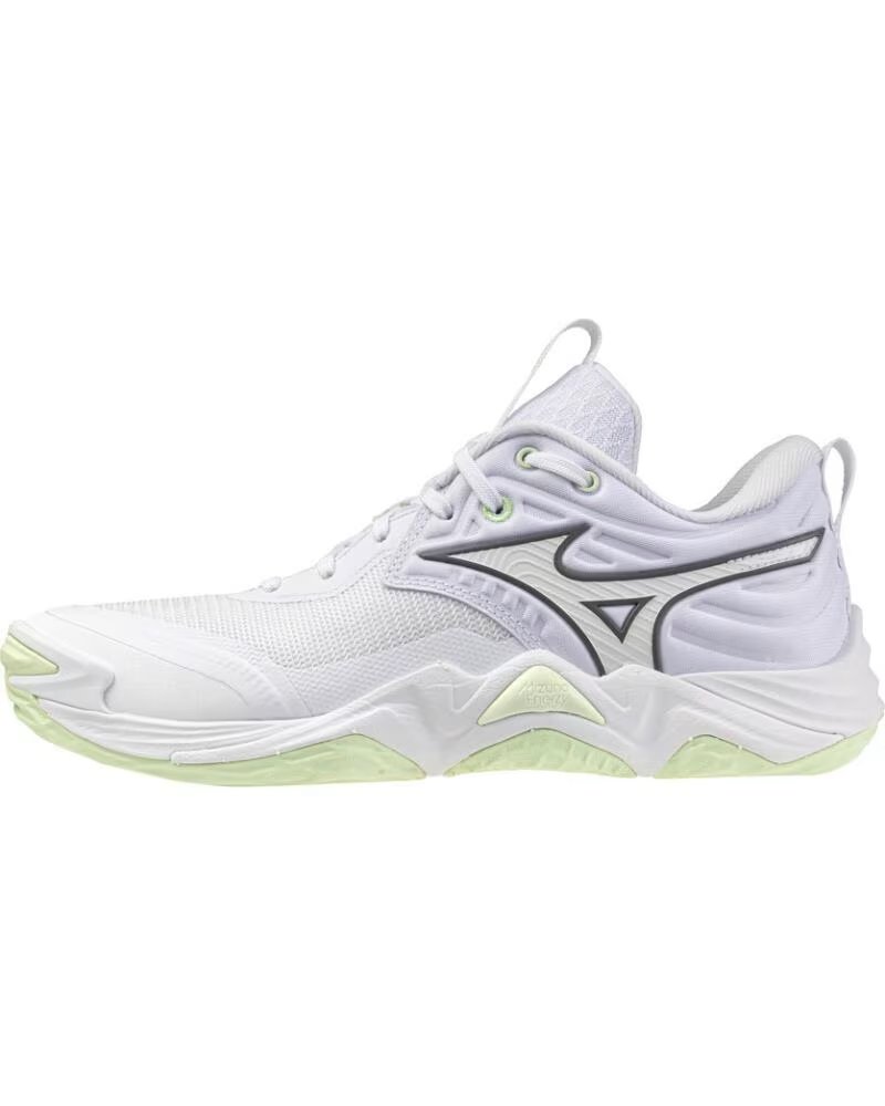 MIZUNO WAVE MOMENTUM ELITE HANDBALL- UND VOLLEYBALLSCHUHE BLANCO