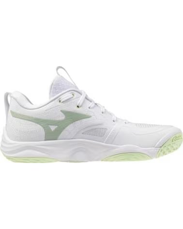 MIZUNO WAVE MOMENTUM ELITE HANDBALL- UND VOLLEYBALLSCHUHE BLANCO