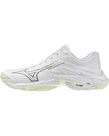 MIZUNO WAVE LIGHTNING ELITE HANDBALL- UND VOLLEYBALLSCHUHE IN WEISS BLANCO