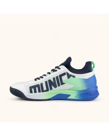 MUNICH ZAPATILLAS BALONMANO HOOPER 09 BLANCO Y AZUL Y