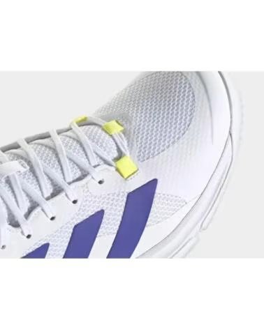 ADIDAS COURT TEAM 20 SNEAKER WEISS UND BLAU BLANCO