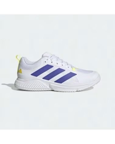 ADIDAS COURT TEAM 20 SNEAKER WEISS UND BLAU BLANCO
