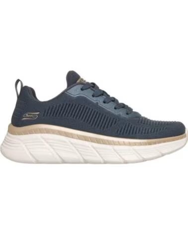 SKECHERS Zapatillas Flying Hi Azul Marino Y Oro AZUL