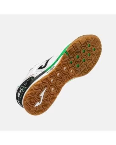 SAPATILHAS JOMA TOP-FLEX REBOUND BRANCAS E VERDES BLANCO