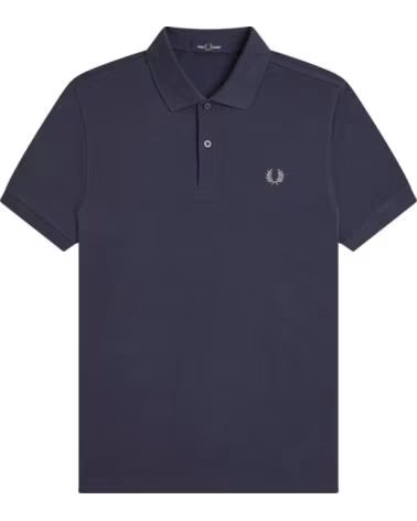 POLO SLIM FIT LISO FRED PERRY DARK AIRFORCE - SEAGRASS