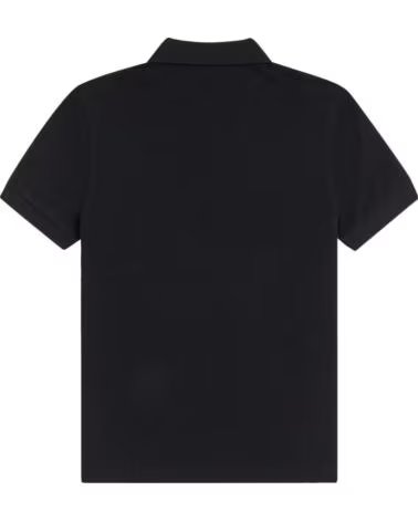 FRED PERRY POLO SLIM FIT LISO PRETO - LAUREL WREATH GREEN
