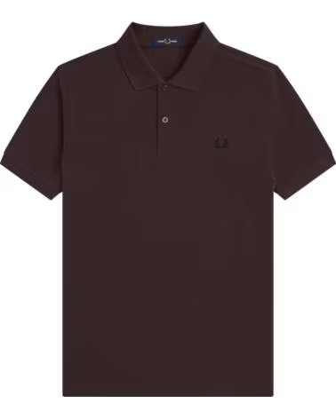 POLO SLIM FIT LISA FRED PERRY MARROM