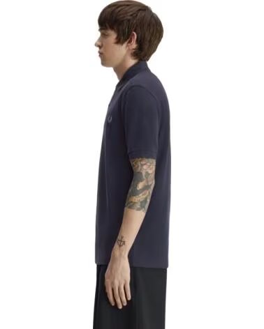 POLO SLIM FIT LISO FRED PERRY DARK AIRFORCE - SEAGRASS