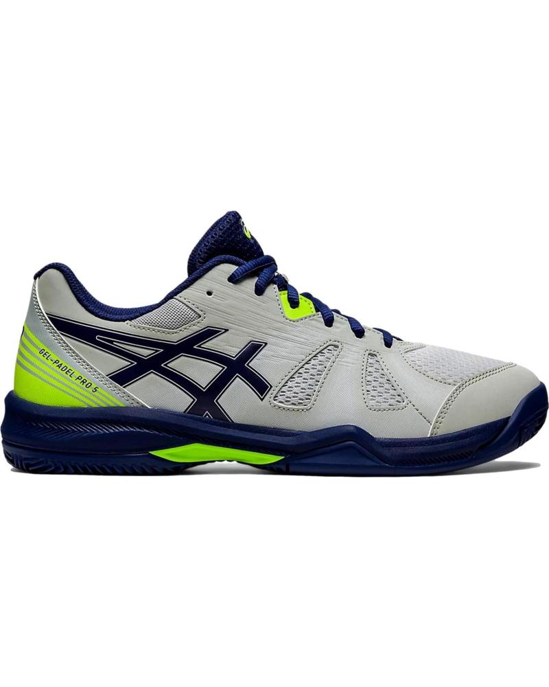 ASICS GEL-PADEL PRO 5 1041A302 PADEL SHOES GREY GRIS ASICS GEL-PADEL PRO 5 1041A302 PADEL SHOES GREY GRIS