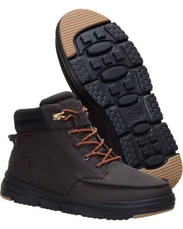 HEY DUDE BOTINES CASUAL HOMBRE HD45656-2OF-C MARRONES MARRON