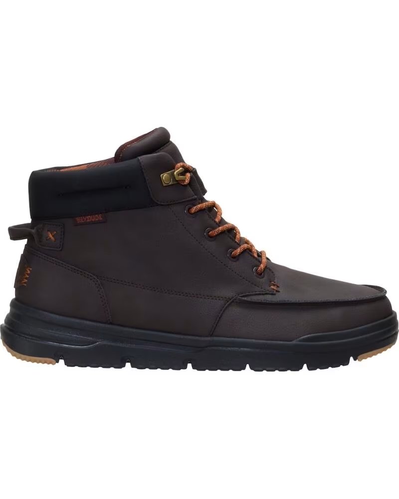 HEY DUDE BOTINES CASUAL HOMBRE HD45656-2OF-C MARRONES MARRON