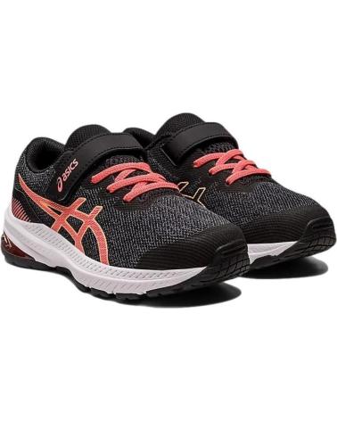 Deportivas de Niña y Niño ASICS ZAPATILLAS NIO GT-1000 11 PS 1014A238 NEGRO