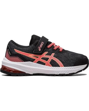 Deportivas de Niña y Niño ASICS ZAPATILLAS NIO GT-1000 11 PS 1014A238 NEGRO