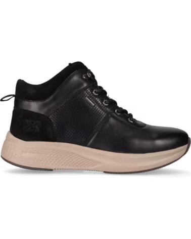 CHIKA10 CABRALES 03 HERREN LEDER STIEFELETTEN SCHWARZ NEGRO-BLACK