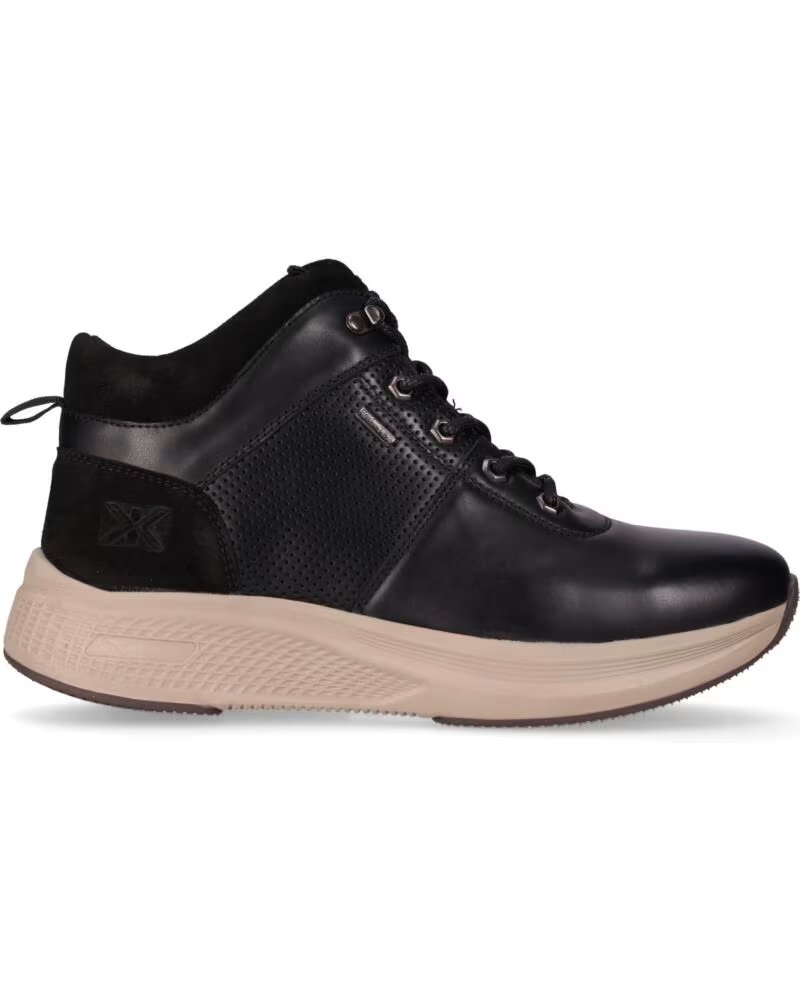 CHIKA10 CABRALES 03 HERREN LEDER STIEFELETTEN SCHWARZ NEGRO-BLACK