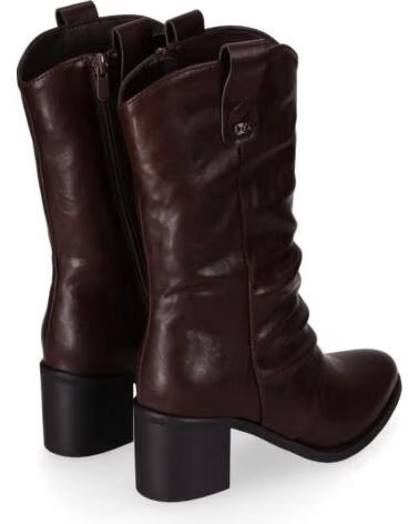 CHIKA10 BOTINS YANGER 01 CASTANHO MARRON-BROWN