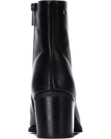CARMELA 164133 STIVALETTI CON TACCO IN PELLE NERA NEGRO