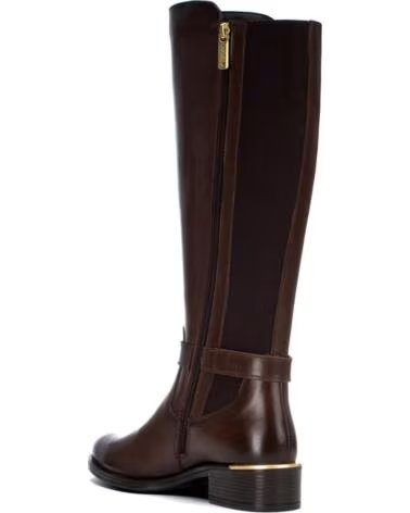 CARMELA 164007 STIVALE ALTO IN PELLE MARRONE MARRON